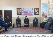 عمل‌گرایی در شورای فرهنگی عمومی نظرآباد