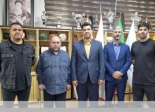 دیدار رئیس هیات هندبال استان البرز با ملی پوش سابق هندبال