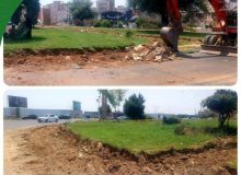به سازی و زیبا سازی در شهر نظر آباد