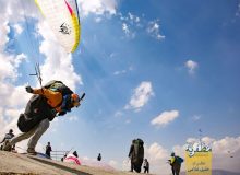 آسمان مرند زیر بال خلبانان پاراگلایدر